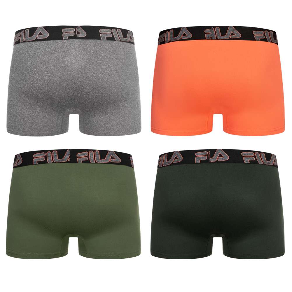 FILA Herren Boxershorts 4er-Pack FM412BXPB7-021