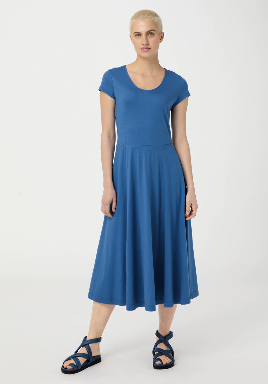Jersey-Kleid aus reiner Bio-Baumwolle