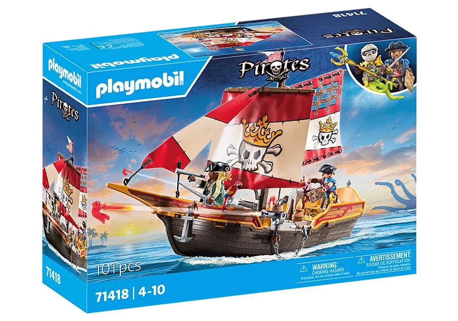 Kleines Piratenschiff