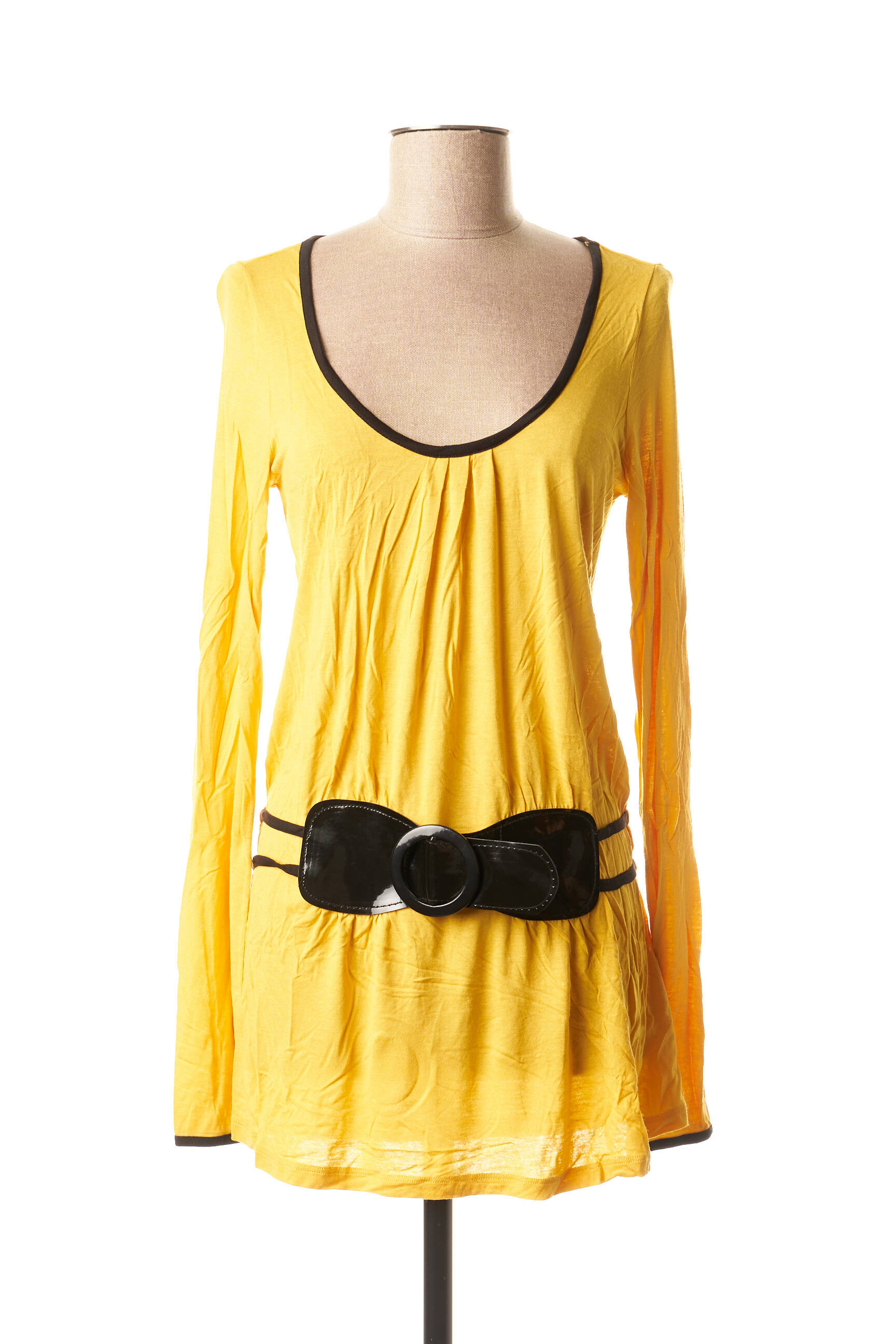 Killah Tuniquemanchelongue Femme couleur jaune
