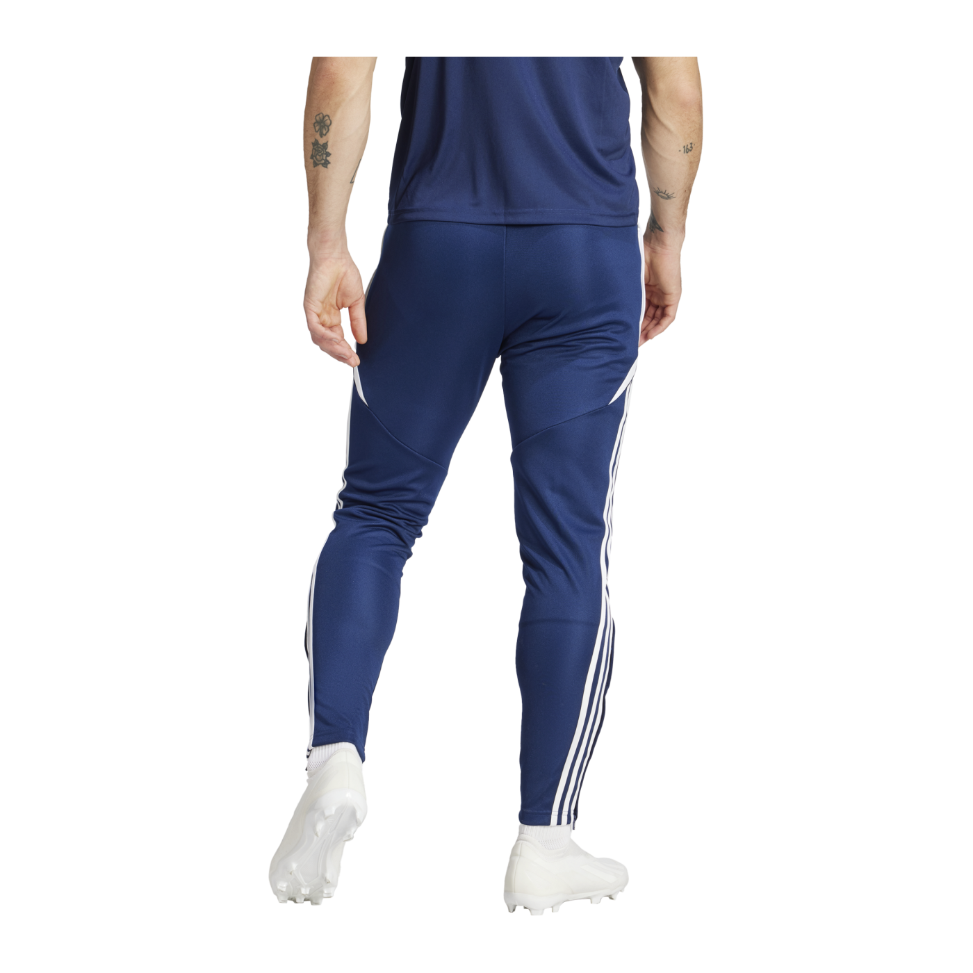 adidas Tiro 24 Slim Trainingshose Blau Weiss