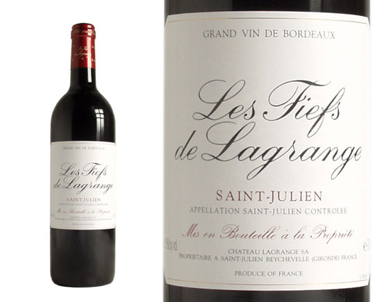 Les Fiefs de Lagrange Rouge 2004 , Second Vin du Château Lagrange Bordeaux Saint-Julien
