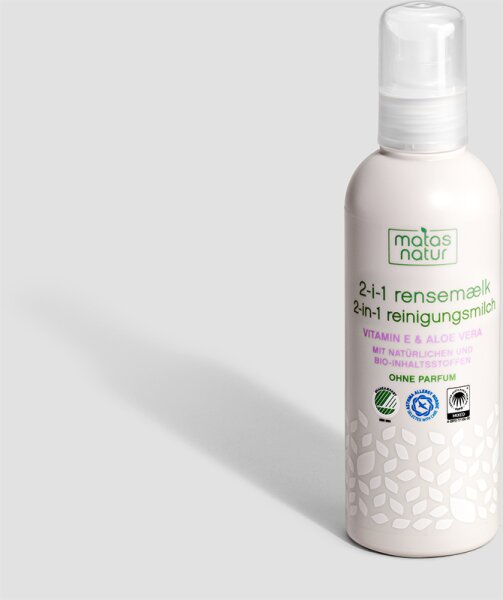 Matas Beauty Natur 2-in-1 Reinigungsmilch Reinigungsmilch