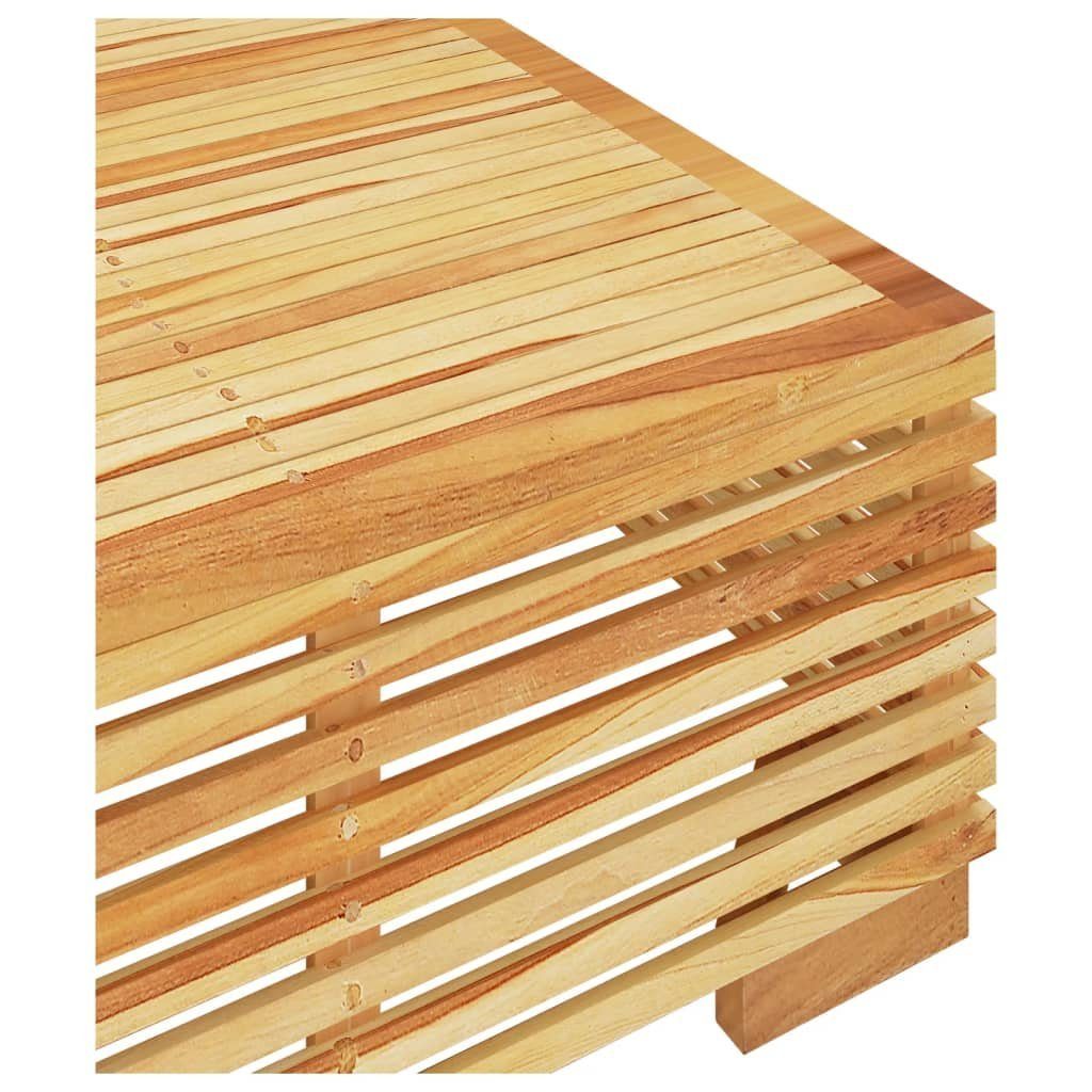 vidaXL Gartenbank 2-tlg Garten-Lounge-Set Massivholz Teak Außenbereich
