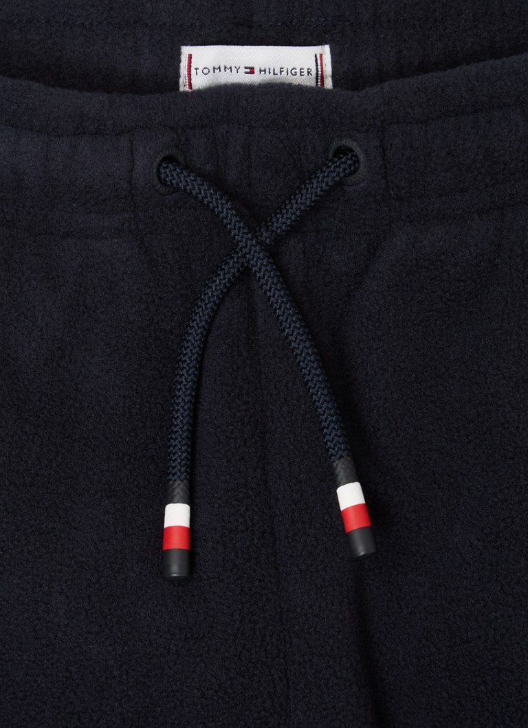 Pantaloni de trening conici Tommy Hilfiger cu șnur reglabil