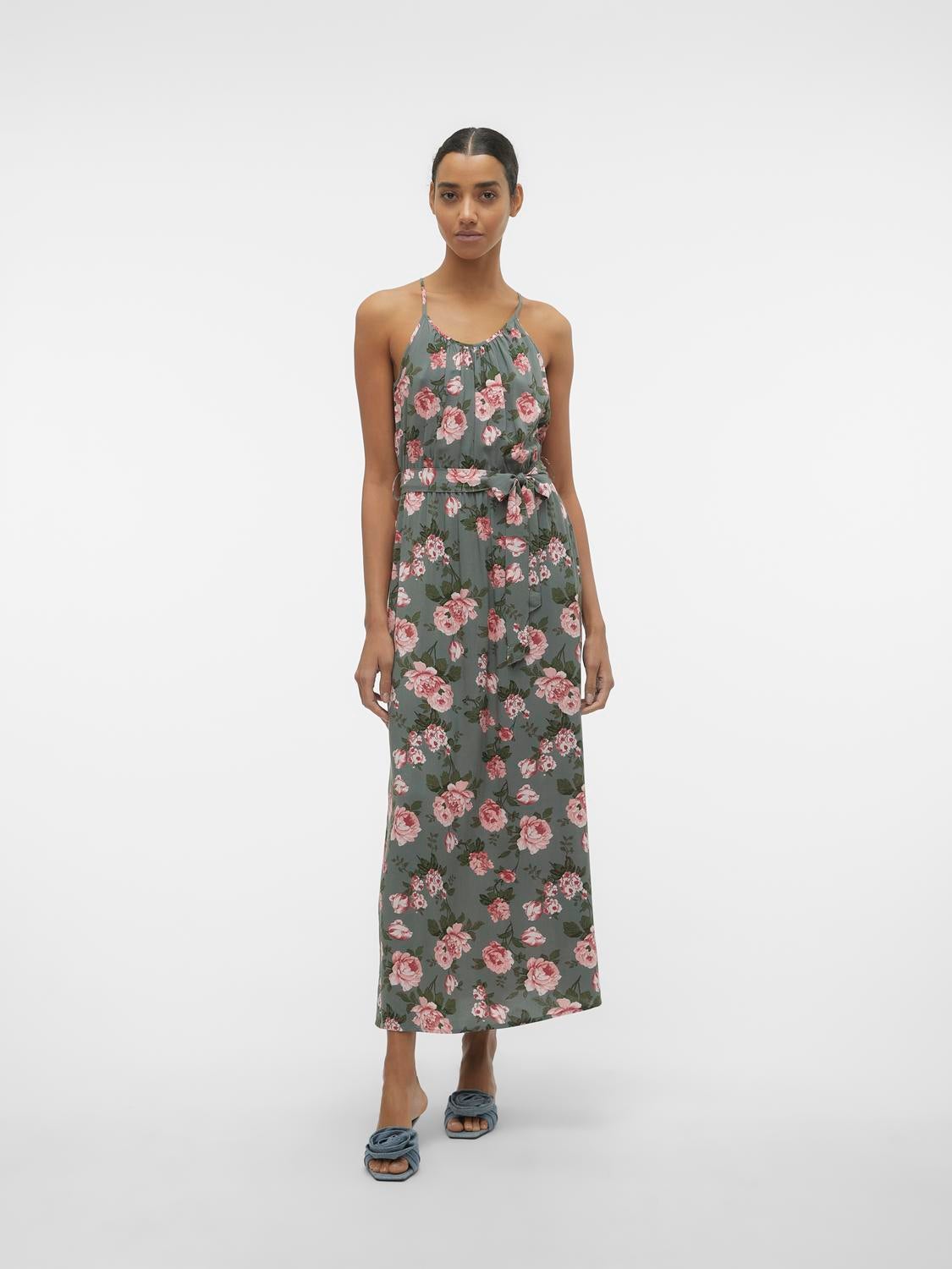 VMEASY Langes Kleid