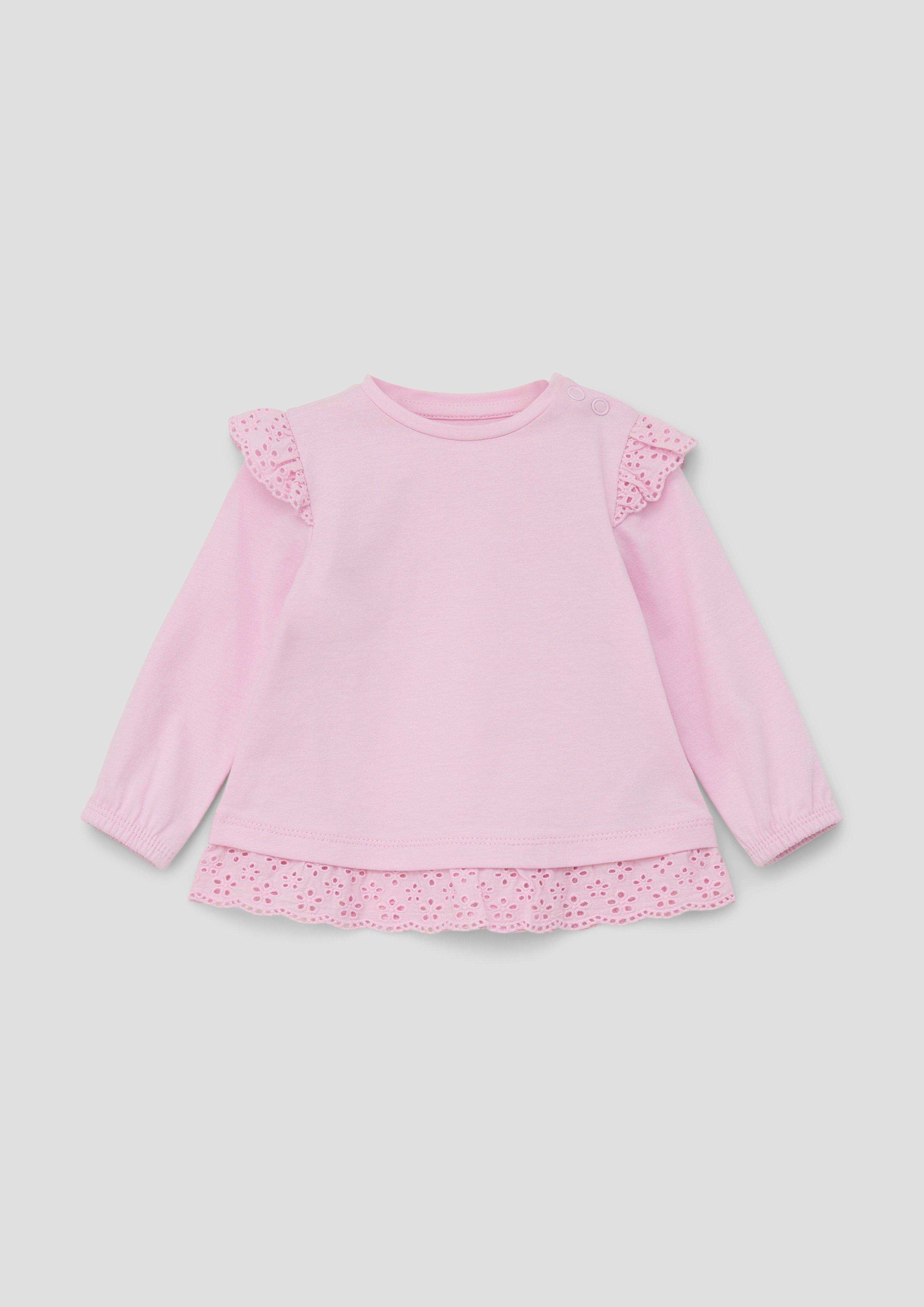 Longsleeve mit Rüschen  2140158-4073