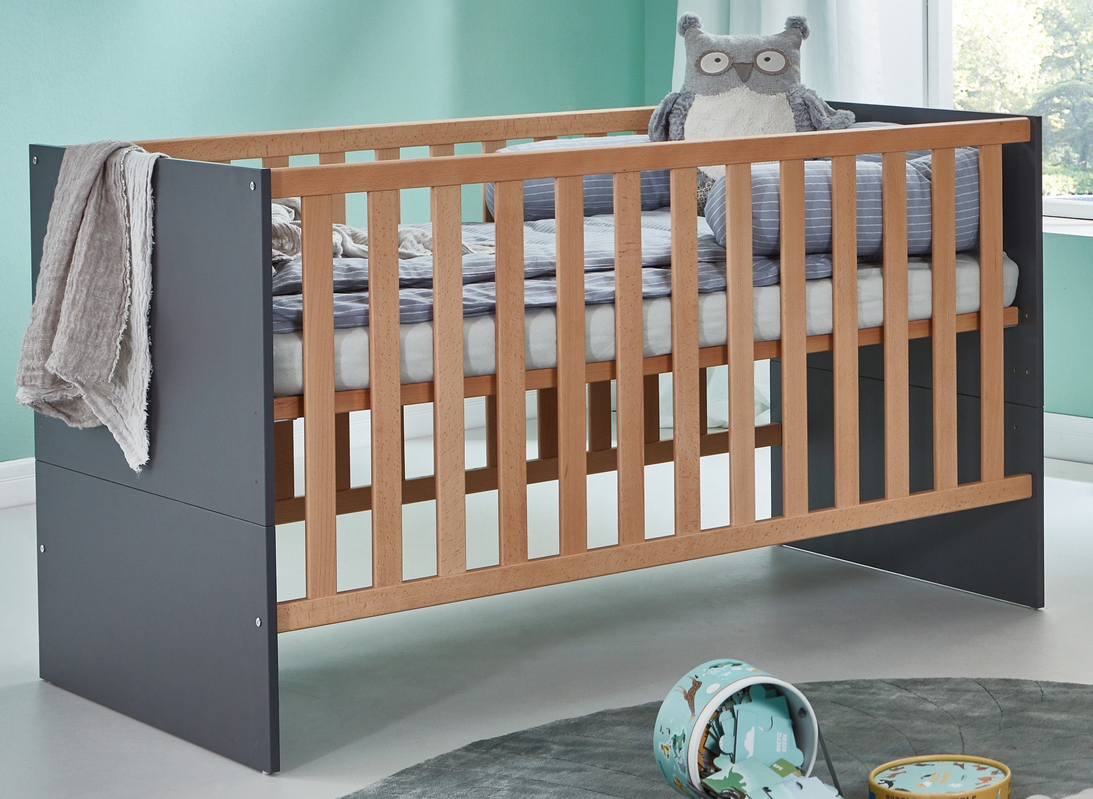 arthur berndt Babyzimmer-Komplettset Babyzimmer-Set Alessio 3-teilig, (Set)