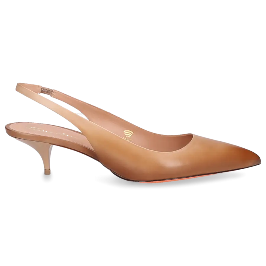 Santoni - Slingpumps 59996 Nappaleder - beige