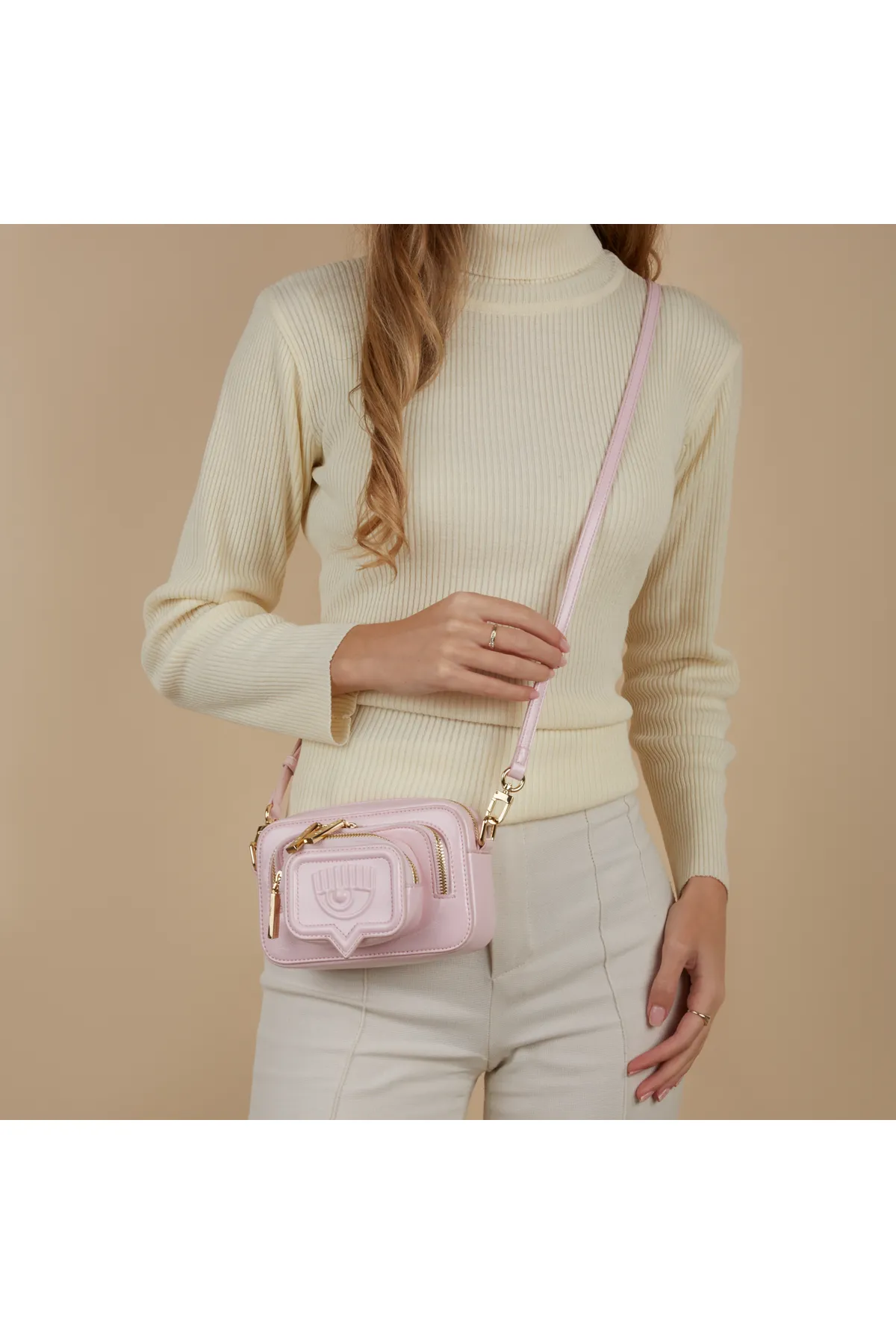 CHIARA FERRAGNI  Eyelike Damen Umhängetasche Rosa 75sb4bf1-zs954-439
