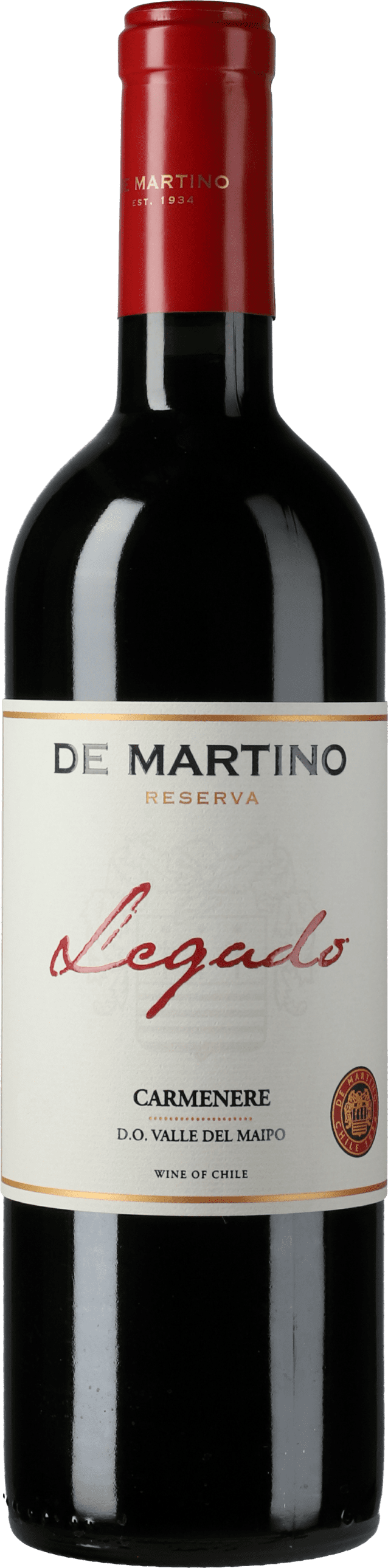 De Martino: Carmenere Legado Reserva D.O. Valle de Maipo 2021