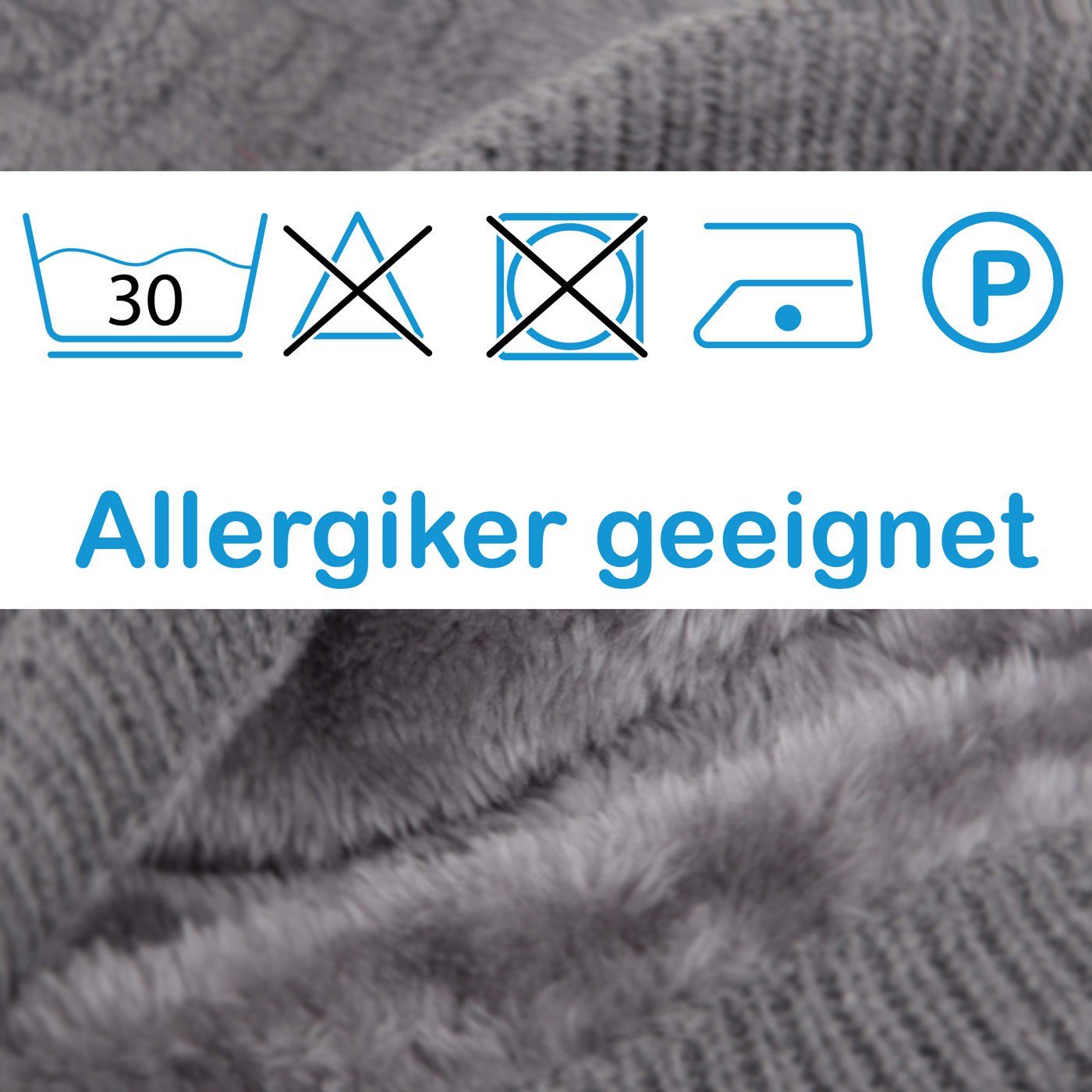 compagno Strickmütze (1-St) Warm gefütterte Wintermütze mit elegantem Strickmuster Beanie Mütze