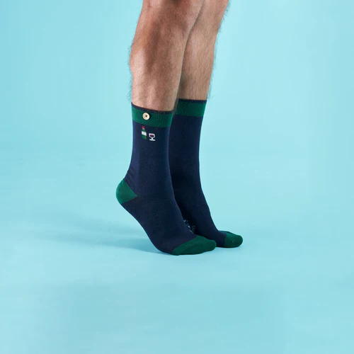 Jonathan & Marilou navy blue