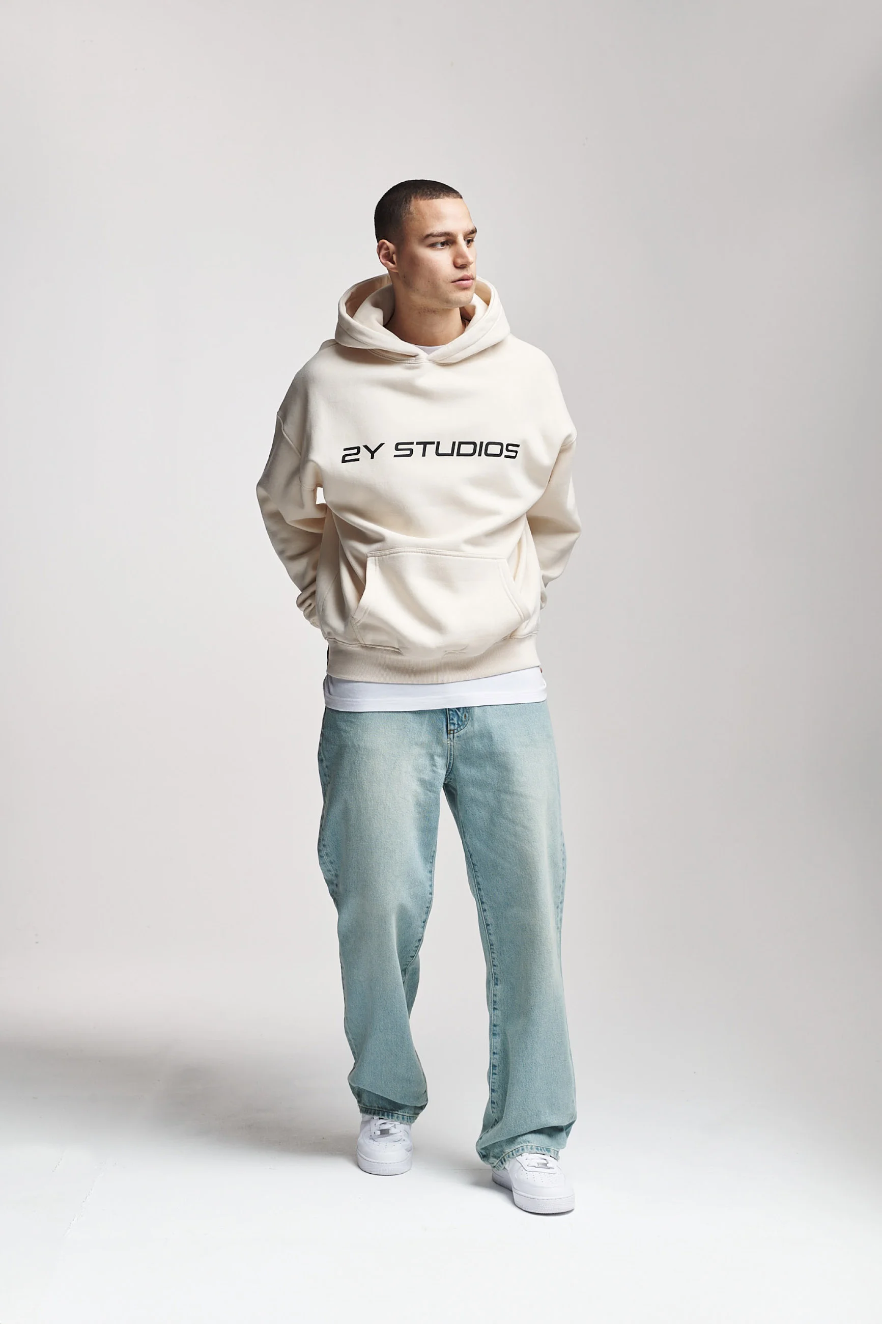2Y Studios ADRIK BASIC BAGGY - Vaqueros holgados