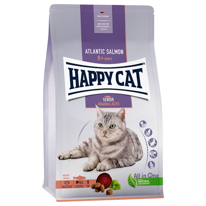 Happy Cat Senior Atlantik-Lachs zu TOP-Preisen