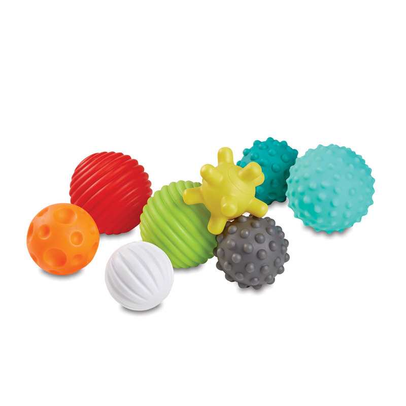 Set sensoriel 20 pièces balles, cubes et animaux Infantino