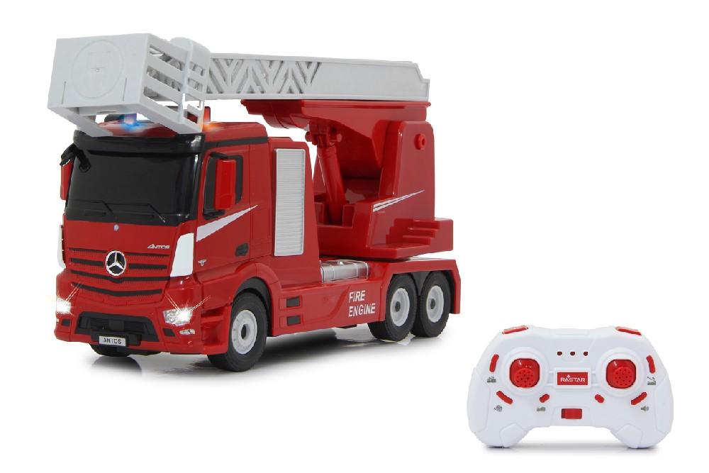 Jamara e.K. JAMARA Feuerwehr Drehleiter Mercedes-Benz Antos 1:24 2,4GHz