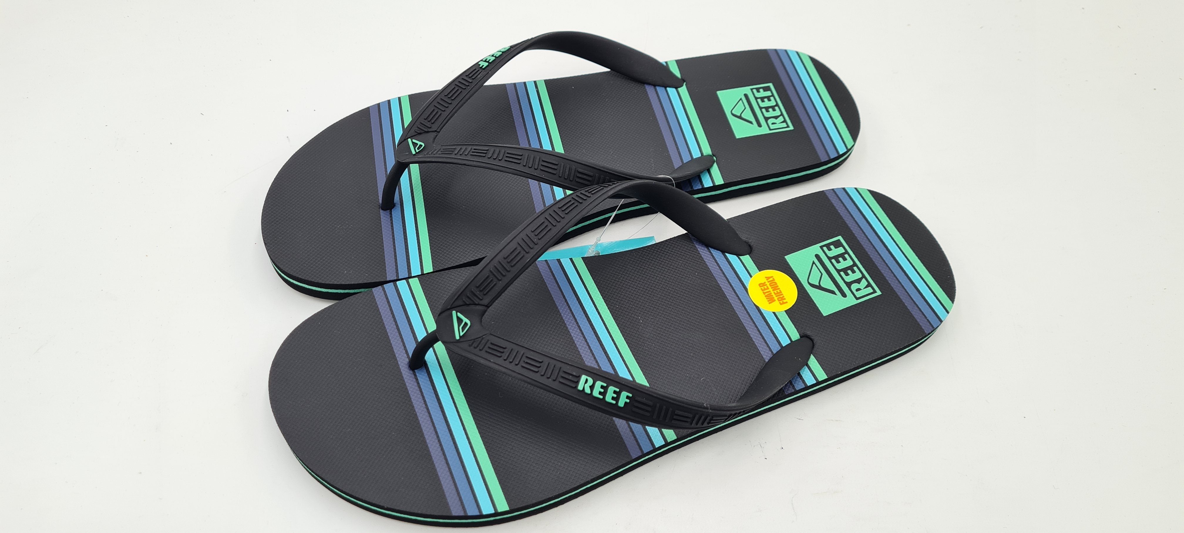 Reef Reef Herren Seaside Prints Zehentrenner - Aqua Green Zehentrenner