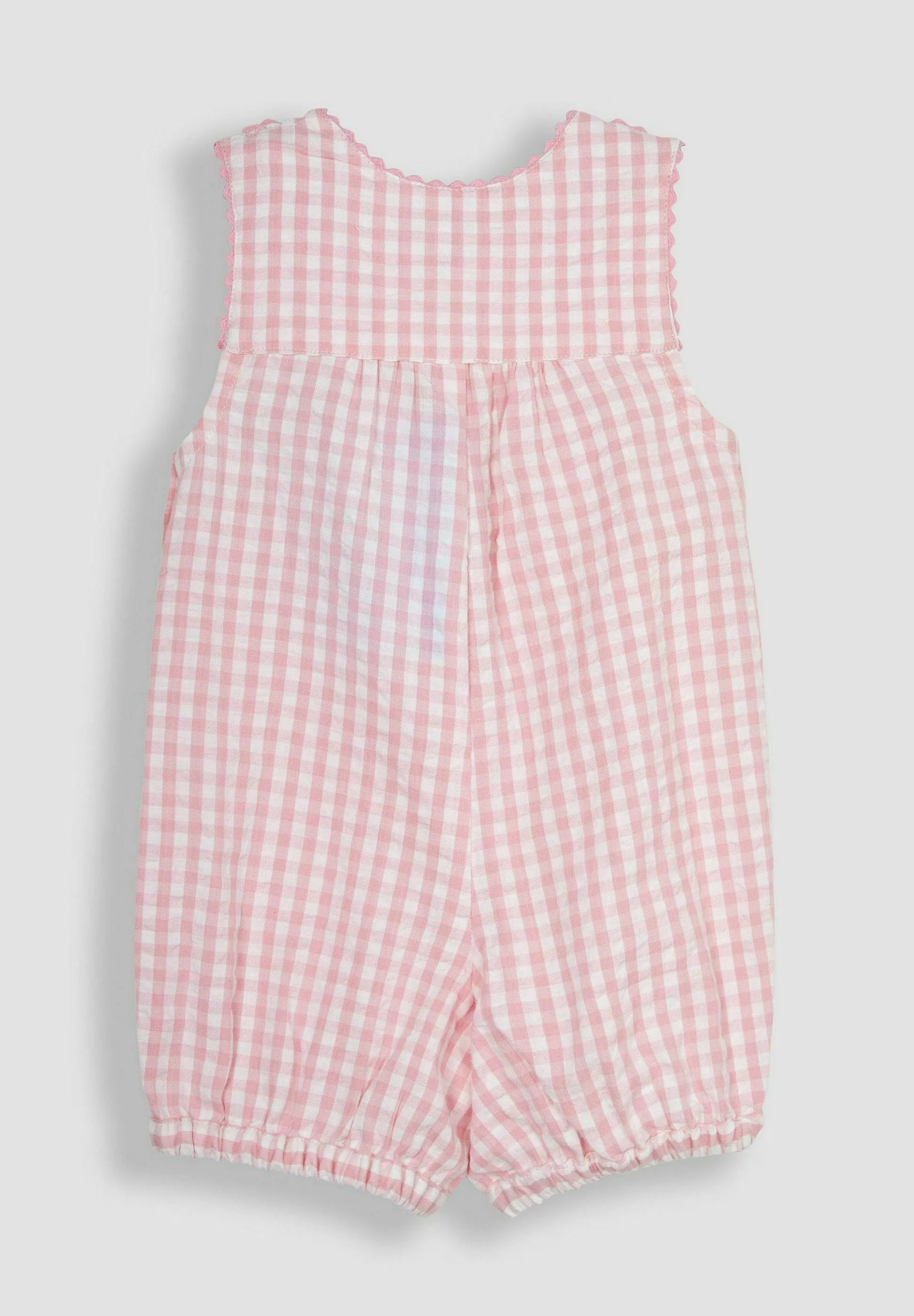 JoJo Maman Bébé APPLIQUÉ GINGHAM - REGULAR FIT - Peto