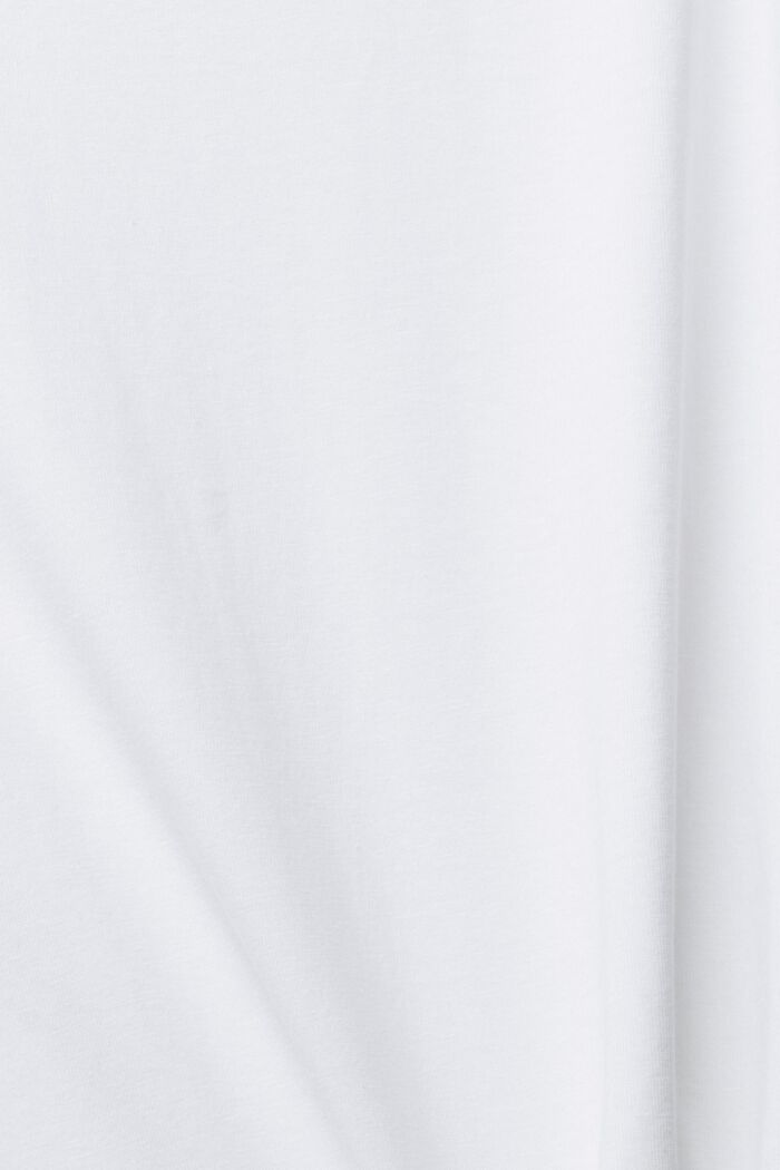 Unifarbenes T-Shirt