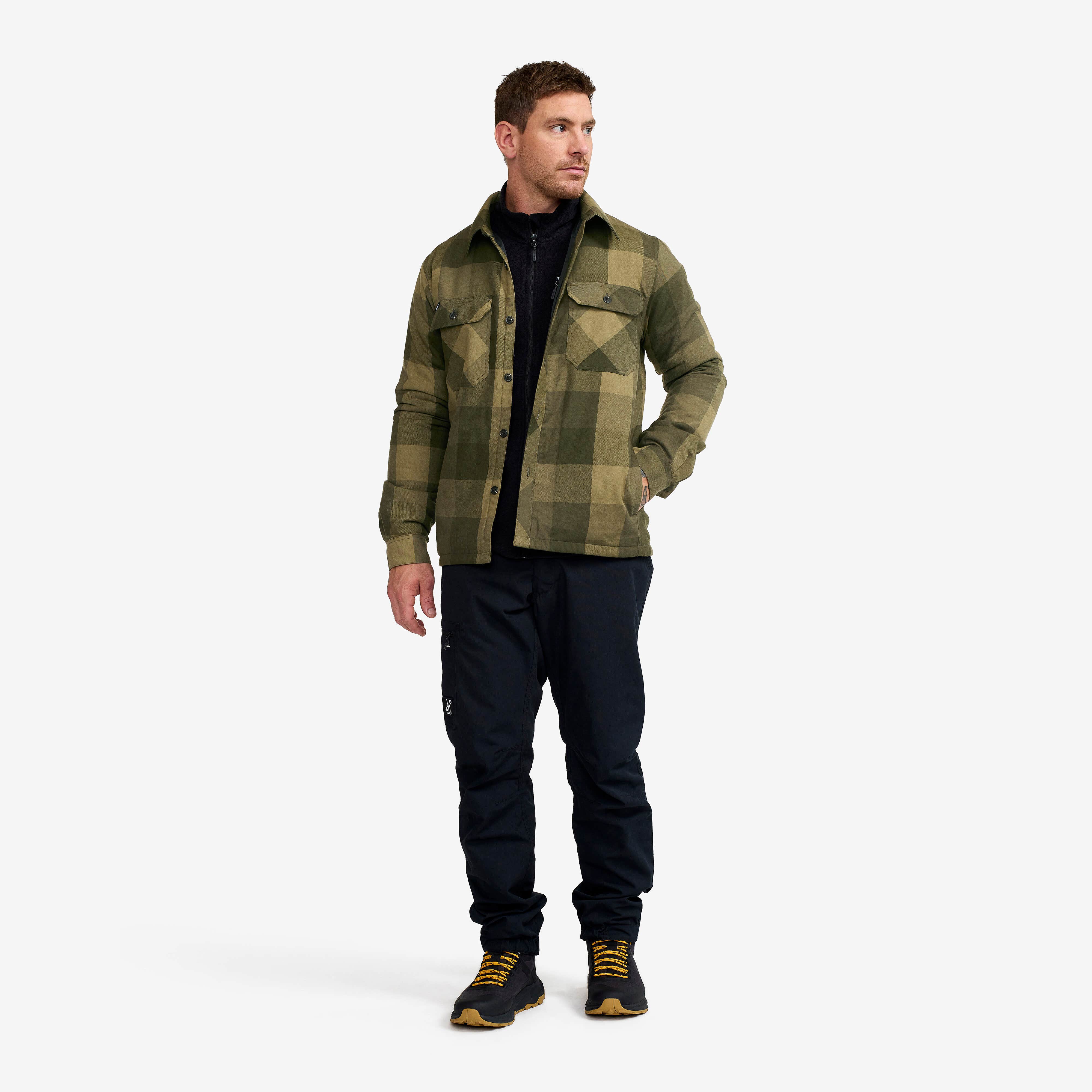 Insulated Shirt Homme Forest Night