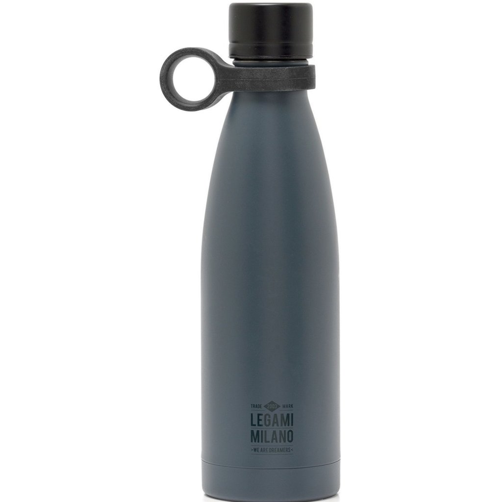 Legami Thermoflasche Hot&Cold Schwarz 500 ml