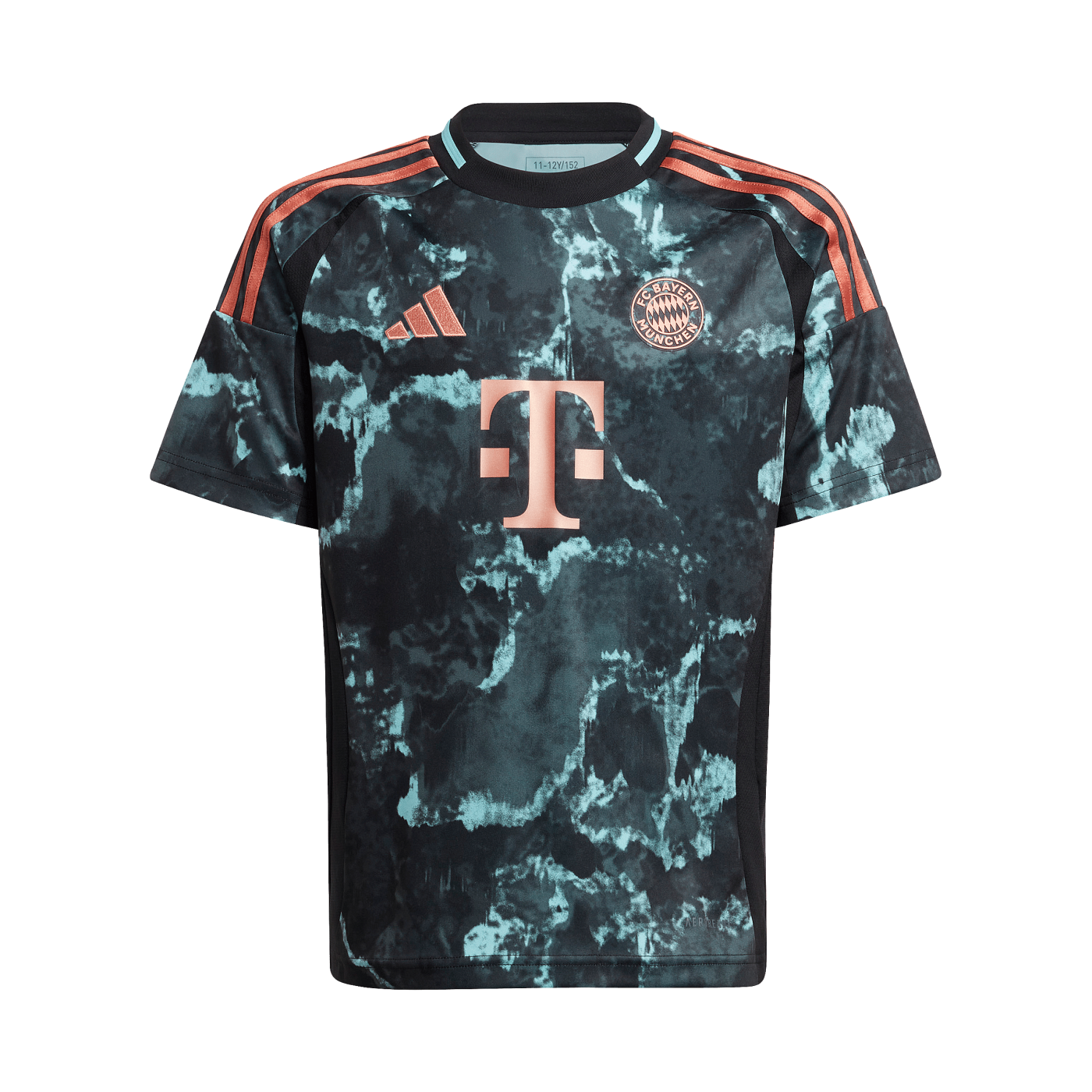 adidas FC Bayern München Trikot Away 2024/2025 Kids Schwarz