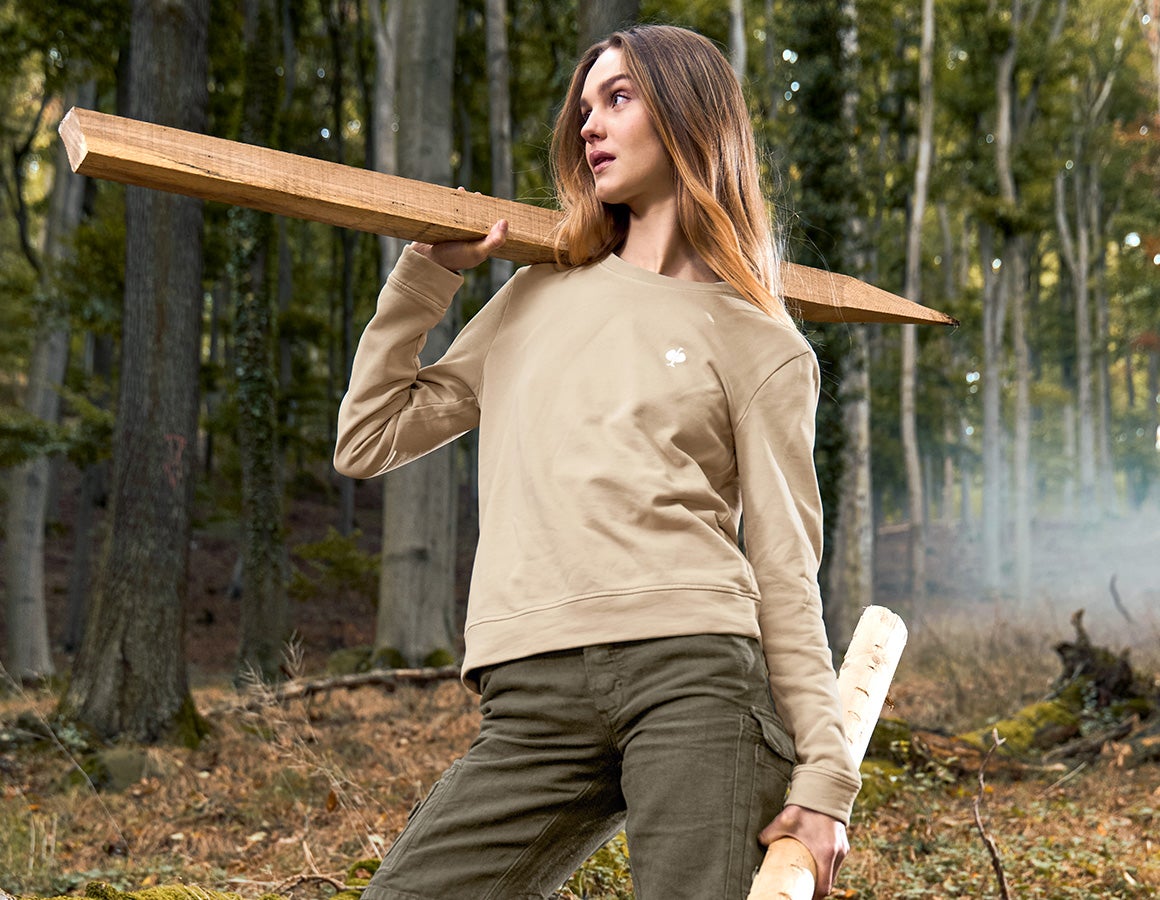 Sweatshirt e.s.botanica, Damen