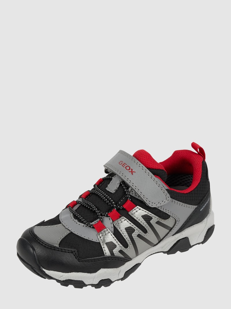 Sneaker mit Klettverschluss - wasserdicht Modell 'MAGNETAR BOY WPF B' in schwarz