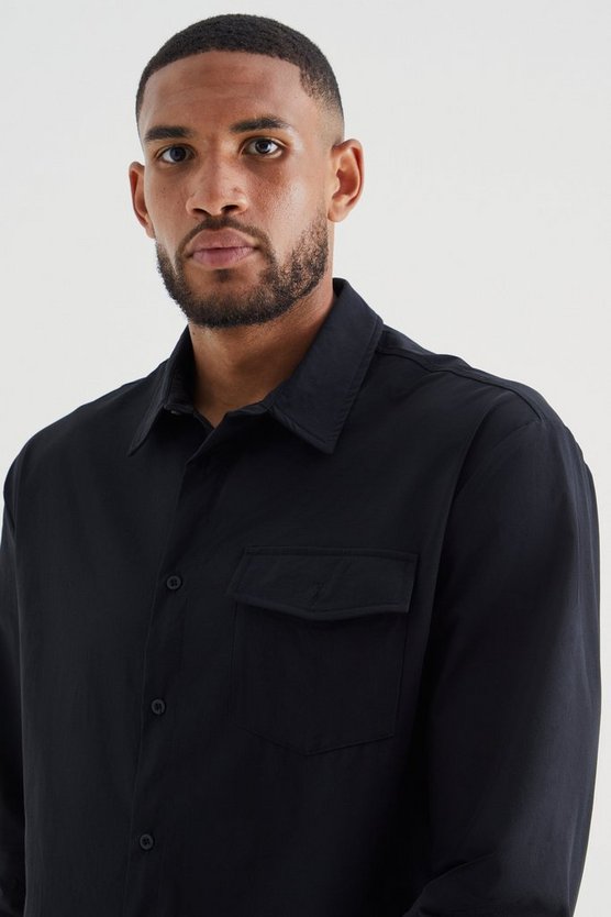 Tall smartes Stretch Utility-Overshirt