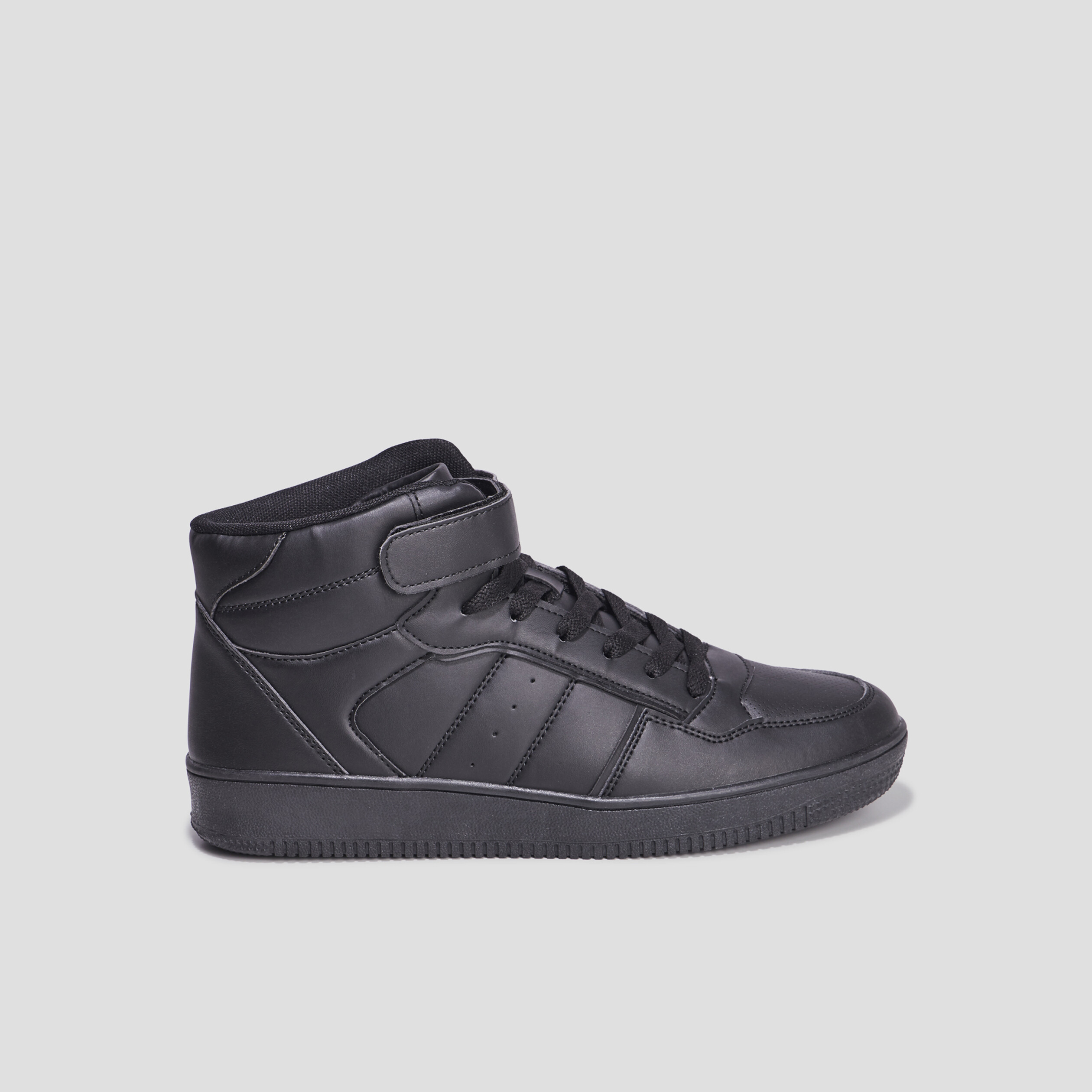 Baskets montantes Creeks Ktempete noir homme | La Halle