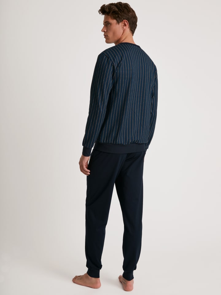 Calida Pyjama in danube blue günstig kaufen