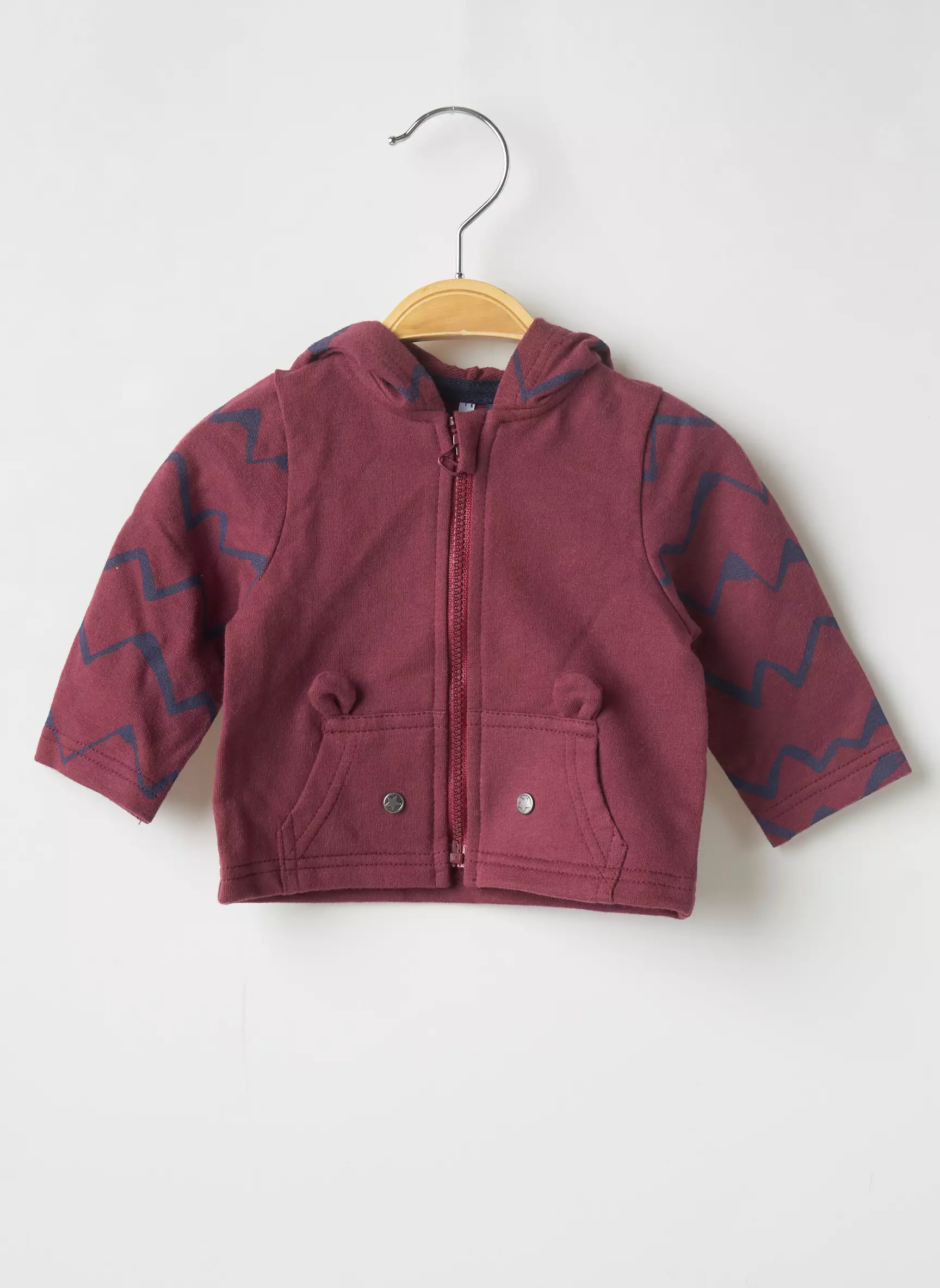 3 Pommes Cardigans Garcon couleur rouge