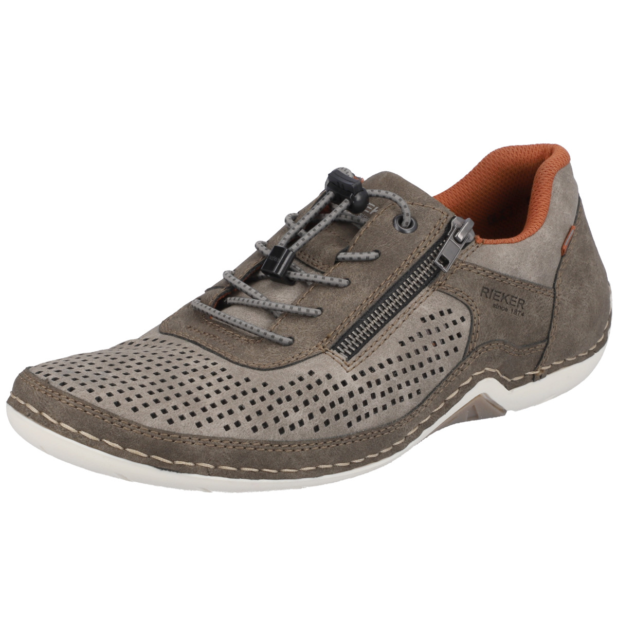 Rieker 07560 Sneaker Low dunkelgrau