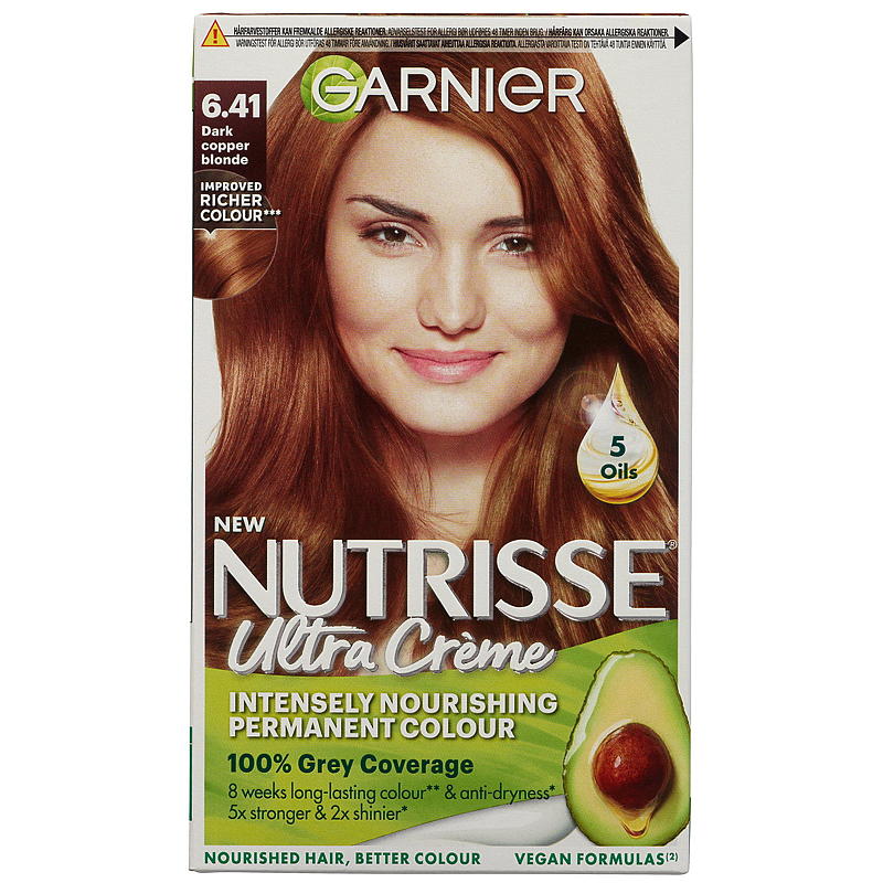 Garnier Nutrisse Creme 6.41 Dark copper blonde