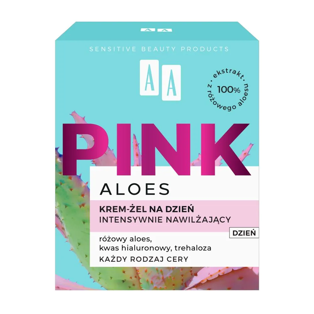 AA Aloes Pink Intensivt Fugtgivende Gel Dagcreme