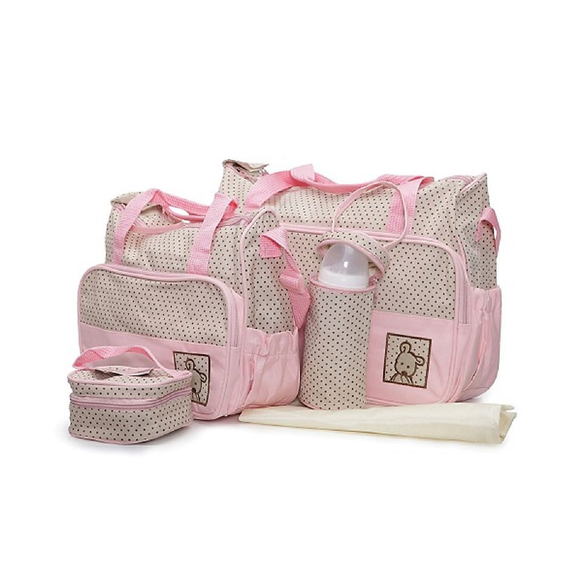 Wickeltasche Stella, Set mit Wickelunterlage Wickeltaschen