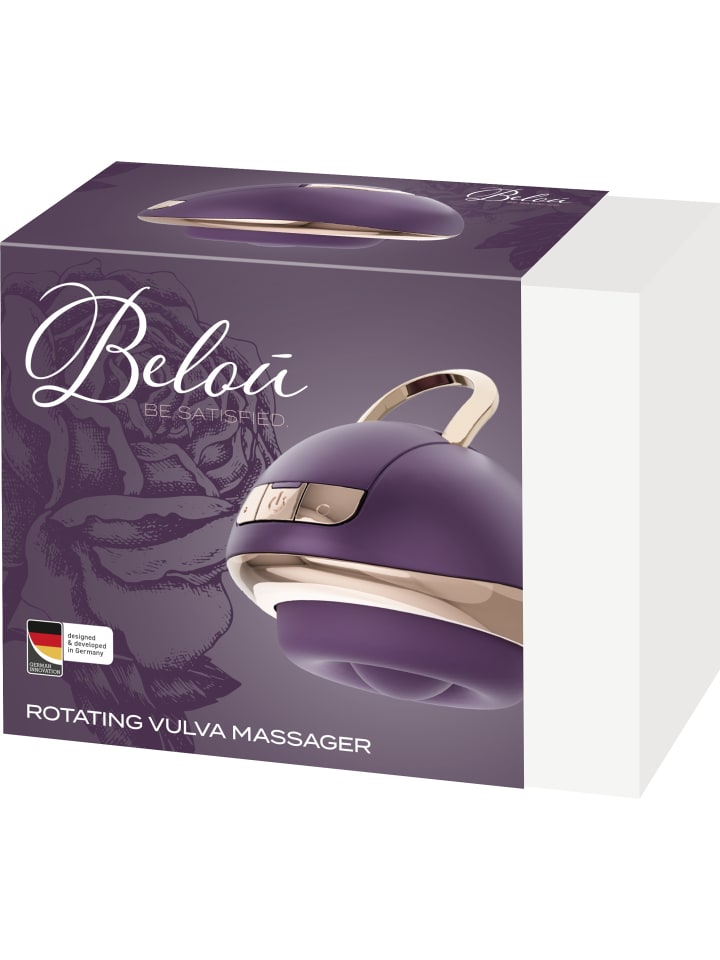 You2Toys Auflegevibrator Rotating Vulva Massager in lila günstig kaufen 10 cm