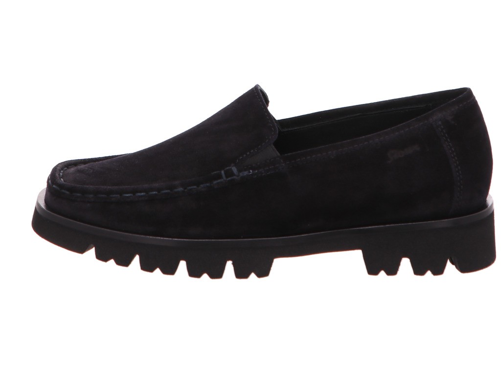 SIOUX Sportliche Slipper silber