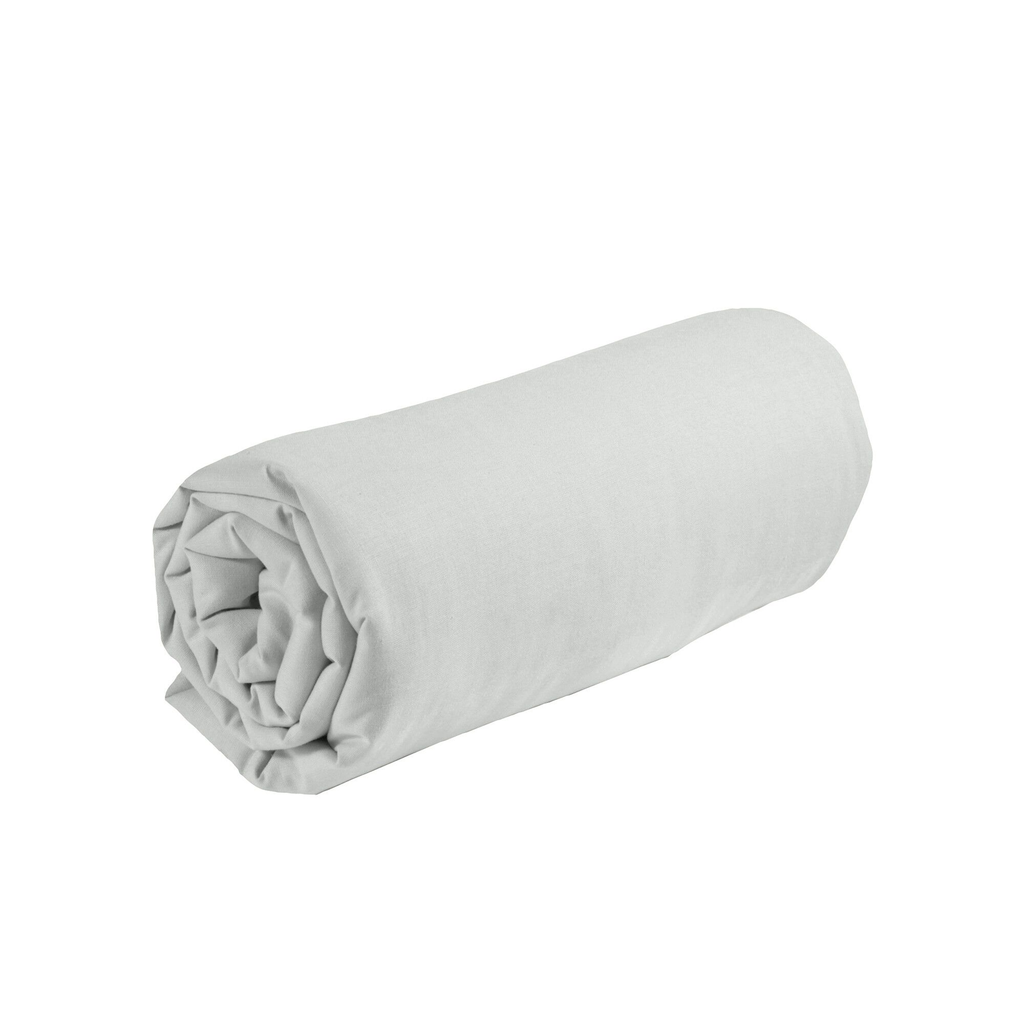 Drap-housse uni coton bonnet 32 cm