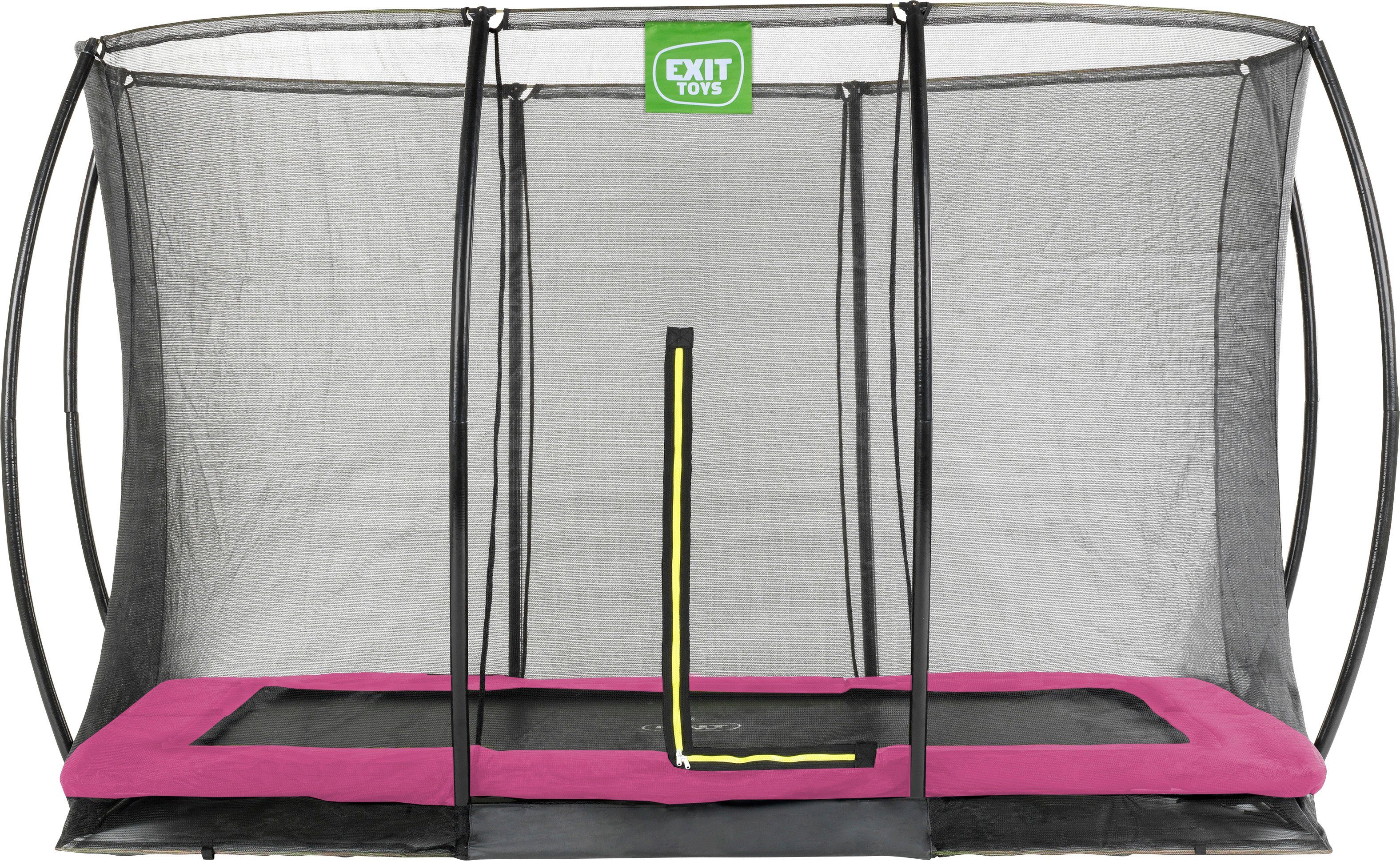 EXIT Bodentrampolin Silhouette Ground, BxT: 244x366 cm, mit Sicherheitsnetz