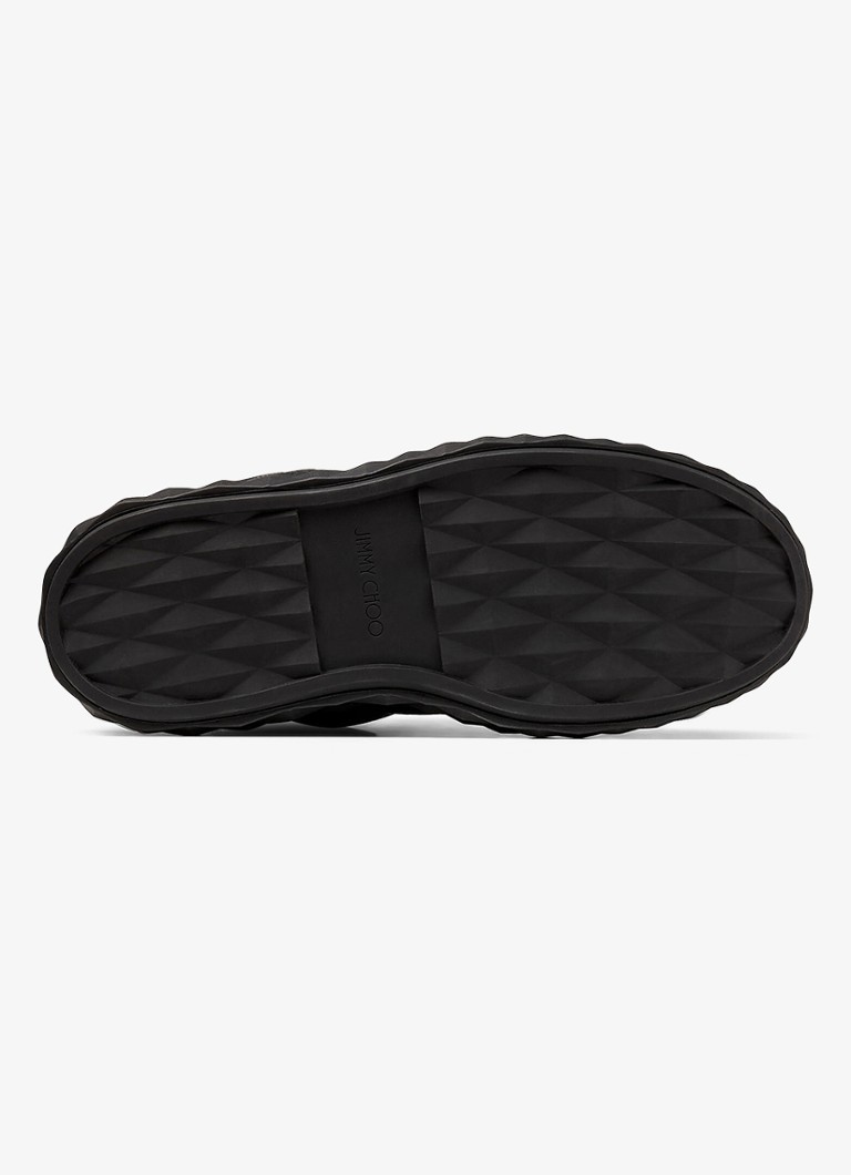 Ghete Jimmy Choo Xan din piele cu logo