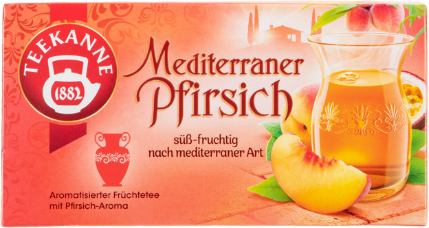 Teekanne Mediterraner Pfirsich