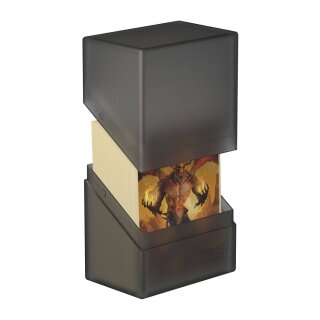 Ultimate Guard Boulder Deck Case 60+ Standardgröße Onyx