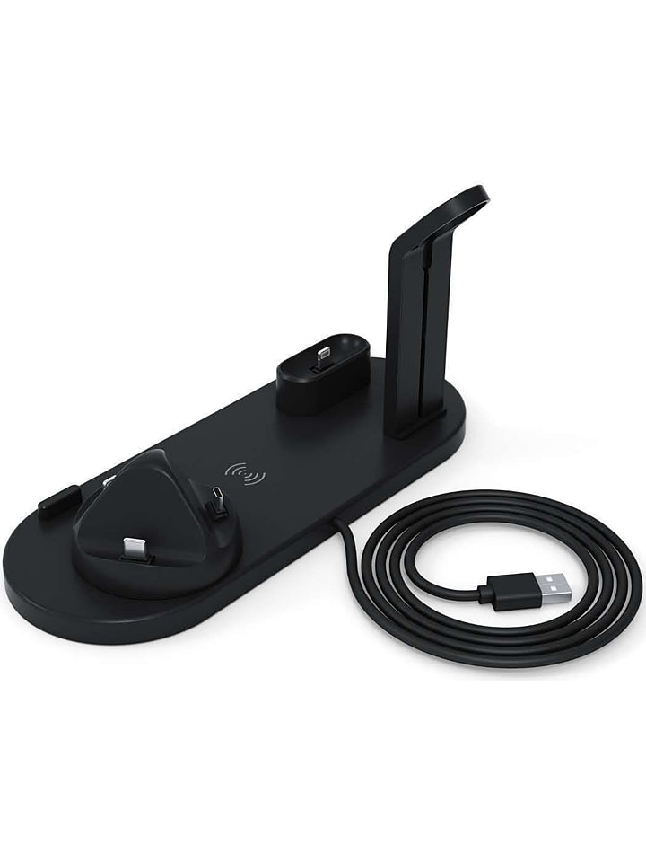 SWEET ACCESS Lightning-Docking-Station für iPhone und Apple Watch in Schwarz günstig kaufen onesize
