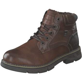 Tom Tailor Schnür Boots in braun