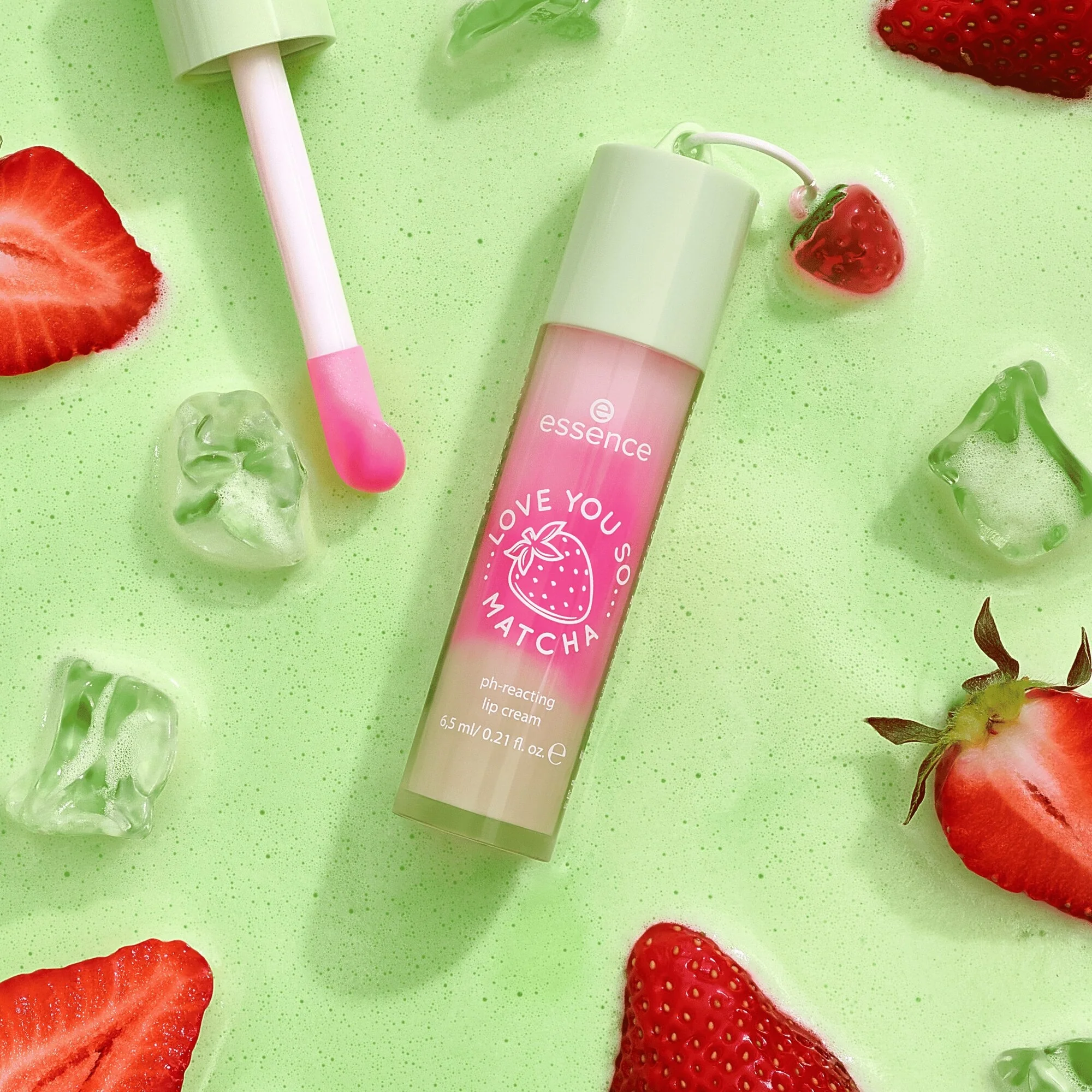 LOVE YOU SO MATCHA pH-reaktīvs tonēts lūpu krēms - spīdums