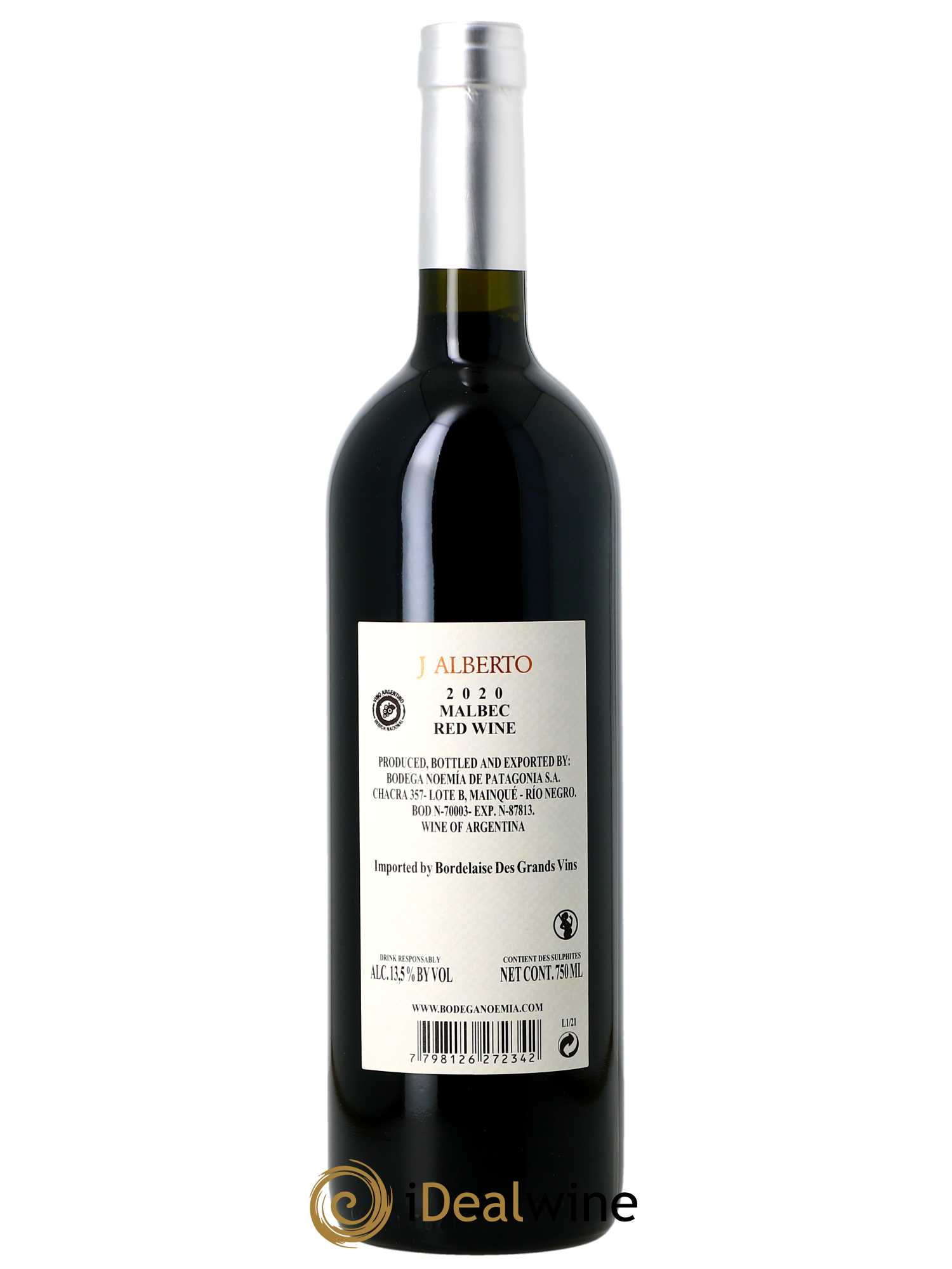 Rio Negro Bodega Noemia J. Alberto  2020 - Lot de 1 Bouteille