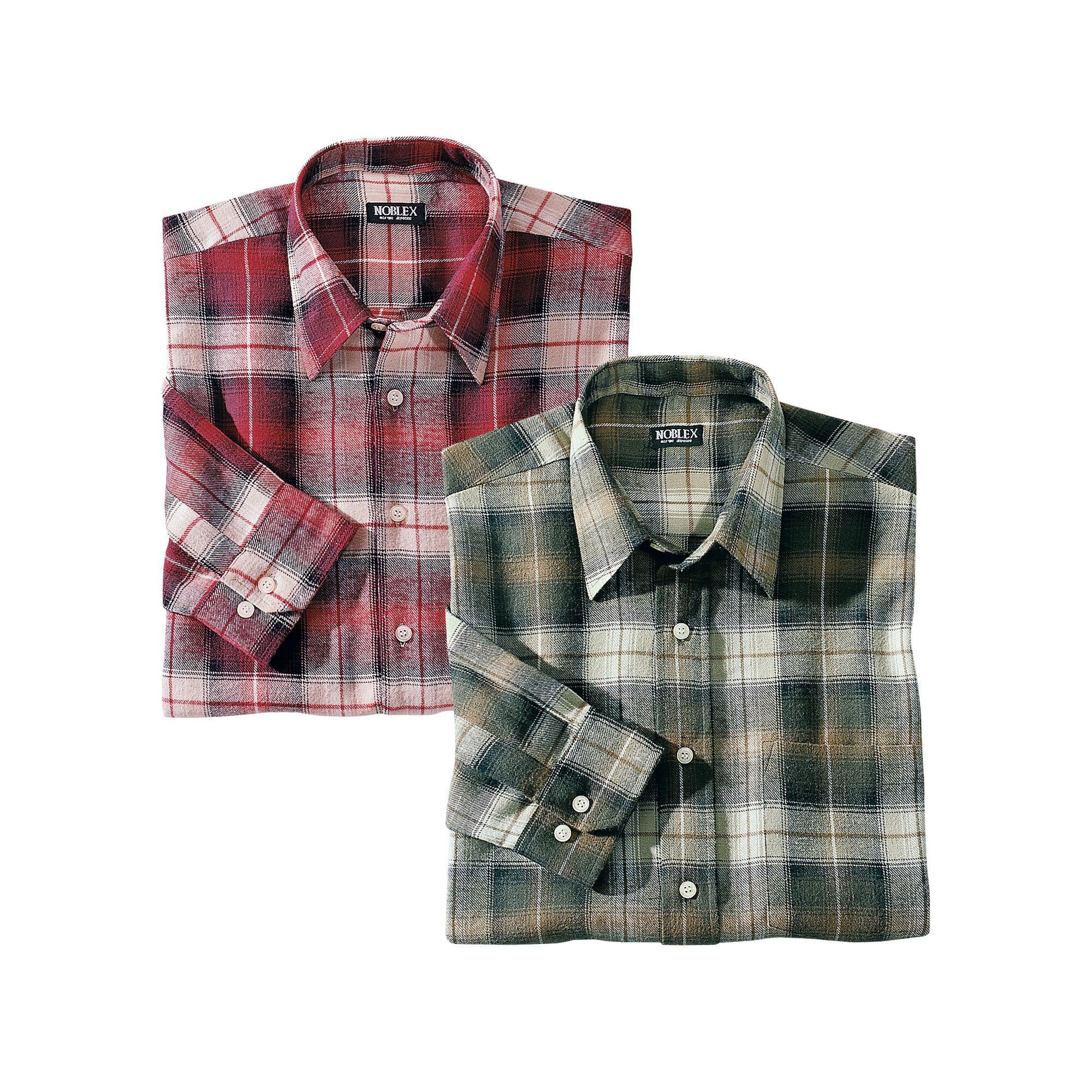 Chemise carreaux flanelle