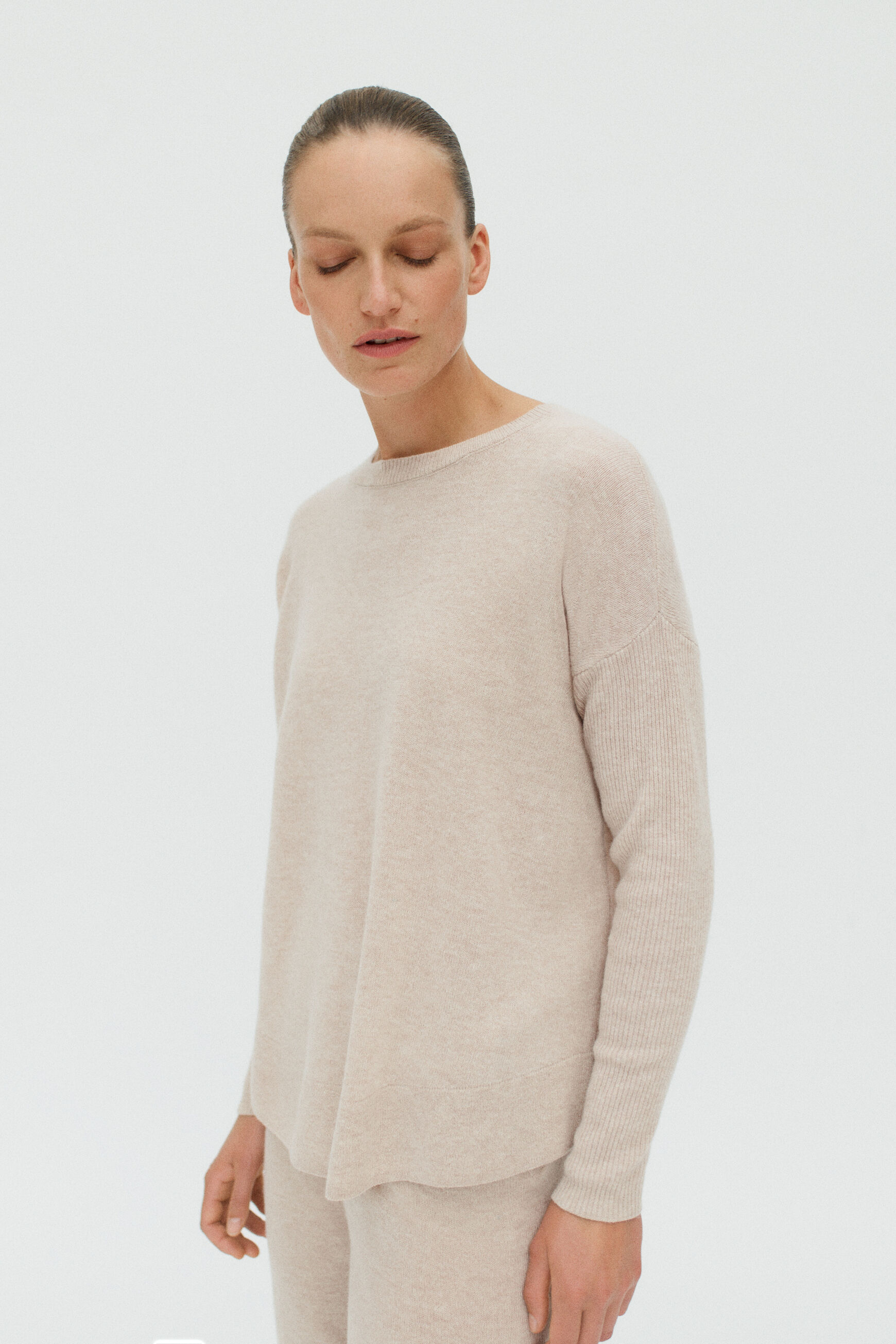 pull gabriela beige femme